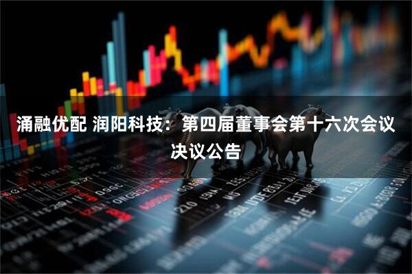 涌融优配 润阳科技：第四届董事会第十六次会议决议公告